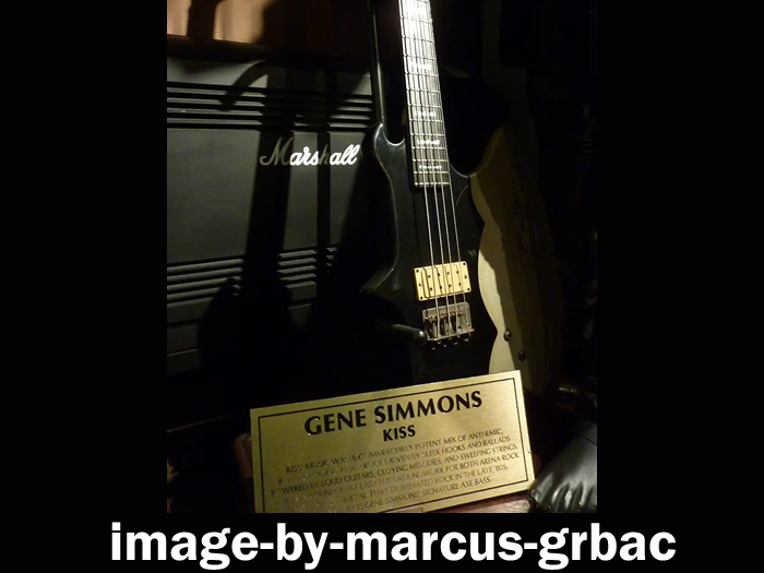 Image of Gene Simmons Axe Bass