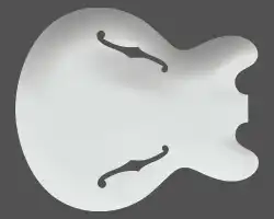 Gibson 335 Body Shape