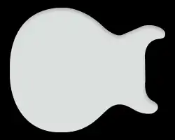 Double Cut Les Paul Jr Body