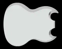 Gibson SG Body Shape
