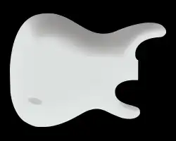 Ibanez S Series Body Shape