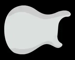 PRS Custom 24 Body Shape