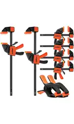 Image of Horusdy Bar Clamps from Amazon.com